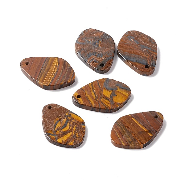 PandaHall Natural Tiger Iron Pendants, Rhombus, 35.5~36x24.5~25.5x3~5mm, Hole: 1.8~2mm Tiger Iron Rhombus
PandaHall Natural Tiger Iron Pendants, Rhombus, 35.5~36x24.5~25.5x3~5mm, Hole: 1.8~2mm Tiger Iron Rhombus