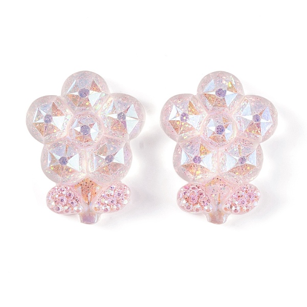 PandaHall Transparent Epoxy Resin Flower Decoden Cabochons, with Glitter Powder, Pink, 25x19.5x6.5mm Epoxy Resin Flower Pink
PandaHall Transparent Epoxy Resin Flower Decoden Cabochons, with Glitter Powder, Pink, 25x19.5x6.5mm Epoxy Resin Flower Pink