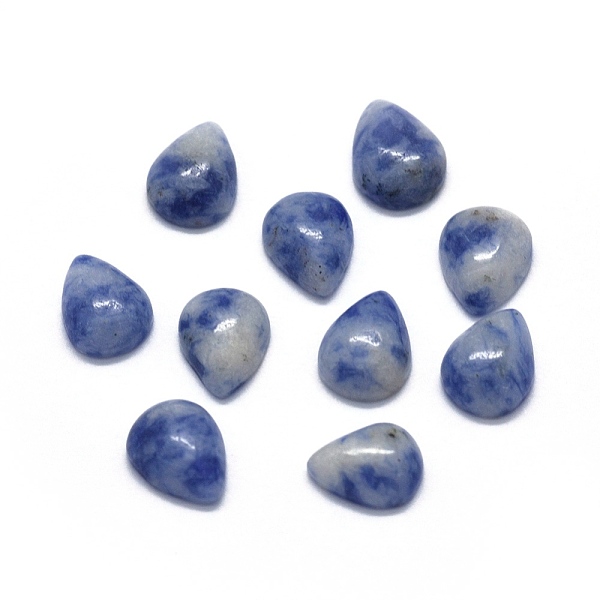 PandaHall Natural Blue Spot Jasper Cabochons, teardrop, 8x6x3mm Blue Spot Jasper Teardrop
PandaHall Natural Blue Spot Jasper Cabochons, teardrop, 8x6x3mm Blue Spot Jasper Teardrop