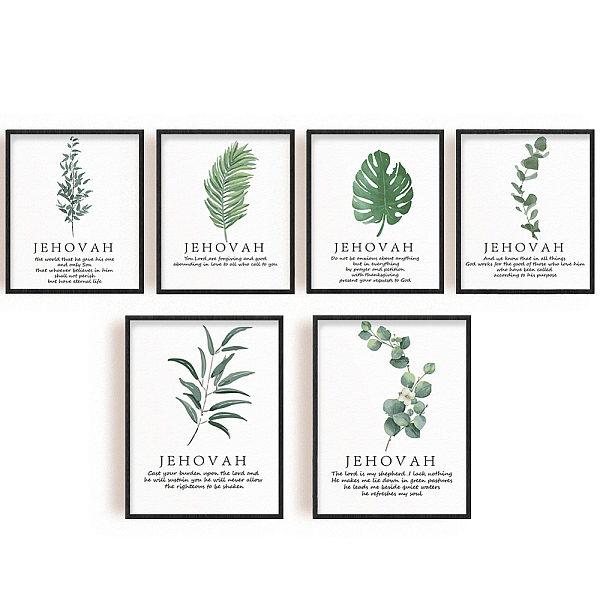 PandaHall Chemical Fiber Oil Canvas Hanging Painting, Home Wall Decoration, Rectangle, Leaf Pattern, 250~400x200~300mm, 6pcs/set Fibre Leaf
PandaHall Chemical Fiber Oil Canvas Hanging Painting, Home Wall Decoration, Rectangle, Leaf Pattern, 250~400x200~300mm, 6pcs/set Fibre Leaf