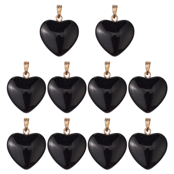 PandaHall Spray Painted Glass Pendants, with Golden Plated Iron Findings, Heart Charm, Black, 22x20.5x7mm, Hole: 6x2mm Glass Heart Black
PandaHall Spray Painted Glass Pendants, with Golden Plated Iron Findings, Heart Charm, Black, 22x20.5x7mm, Hole: 6x2mm Glass Heart Black