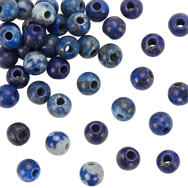 PandaHall OLYCRAFT 36 pcs 8mm Natural Lapis Lazuli Beads 2.5mm Big Hole Blue Lapis Gemstone Bead Round Loose Beads Smooth Spacer Beads Dyed...
PandaHall OLYCRAFT 36 pcs 8mm Natural Lapis Lazuli Beads 2.5mm Big Hole Blue Lapis Gemstone Bead Round Loose Beads Smooth Spacer Beads Dyed...