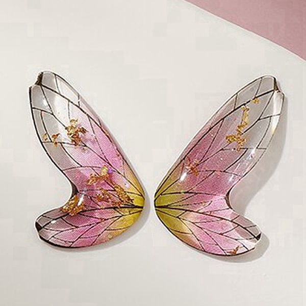 PandaHall Gradient Color Transparent Resin Pendants, Butterfly Wing Charms with Gold Foil, Pearl Pink, 19x11.5x2mm Resin Wing
PandaHall Gradient Color Transparent Resin Pendants, Butterfly Wing Charms with Gold Foil, Pearl Pink, 19x11.5x2mm Resin Wing
