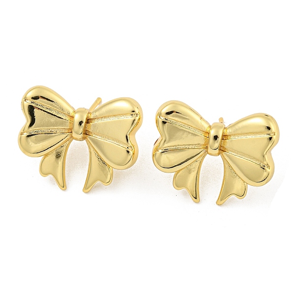 PandaHall Rack Plating Brass Stud Earrings, Long-Lasting Plated, Lead Free & Cadmium Free, Bowknot, Real 18K Gold Plated, 19x22mm Brass...
PandaHall Rack Plating Brass Stud Earrings, Long-Lasting Plated, Lead Free & Cadmium Free, Bowknot, Real 18K Gold Plated, 19x22mm Brass...