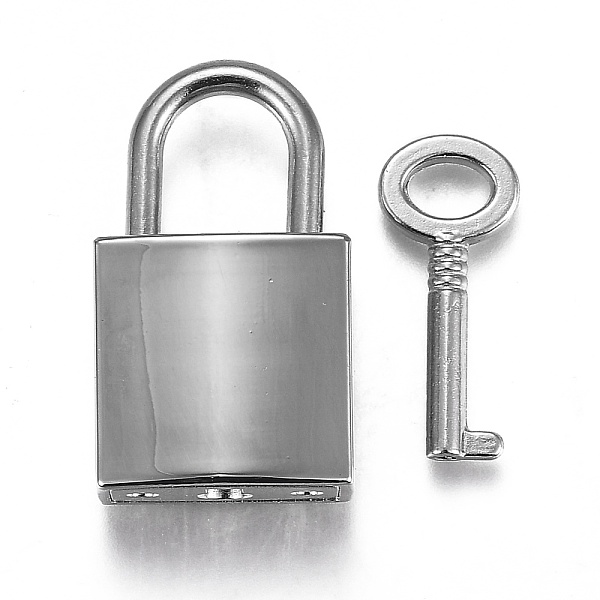 PandaHall Rectangle Alloy Padlock Mini Lock with Key, for Jewelry Box Storage Box Diary Book, Platinum, 35.5x20.5x11mm, Hole: 10x12mm Alloy
PandaHall Rectangle Alloy Padlock Mini Lock with Key, for Jewelry Box Storage Box Diary Book, Platinum, 35.5x20.5x11mm, Hole: 10x12mm Alloy