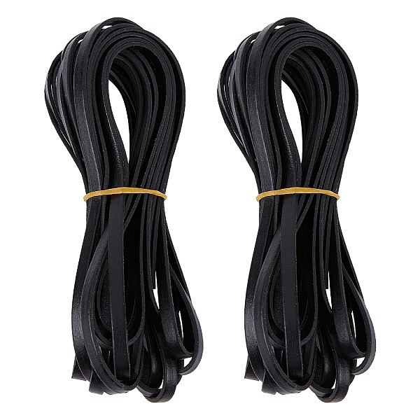 PandaHall GORGECRAFT 11Yds 5mm Flat Genuine Leather Cord String Leather Shoelace Boot Lace Strips Cowhide Braiding String Roll for Jewelry..., Black
PandaHall GORGECRAFT 11Yds 5mm Flat Genuine Leather Cord String Leather Shoelace Boot Lace Strips Cowhide Braiding String Roll for Jewelry..., Black
