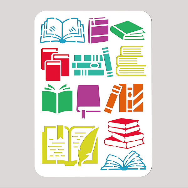 PandaHall Book PET Painting Stencil, 11.69x8.27 Inch Reusable Craft Stencils Hollow Out Drawing Painting Template for Painting on Wood...
PandaHall Book PET Painting Stencil, 11.69x8.27 Inch Reusable Craft Stencils Hollow Out Drawing Painting Template for Painting on Wood...