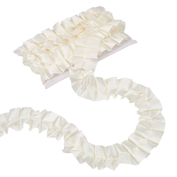 PandaHall Falbala Satin Ribbon, Pleated Wavy Ribbon, for Garment Accesories, Beige, 1-3/4~2 inch(45~50mm), about 4.92 Yards(4.5m)/Card..., Yellow
PandaHall Falbala Satin Ribbon, Pleated Wavy Ribbon, for Garment Accesories, Beige, 1-3/4~2 inch(45~50mm), about 4.92 Yards(4.5m)/Card..., Yellow