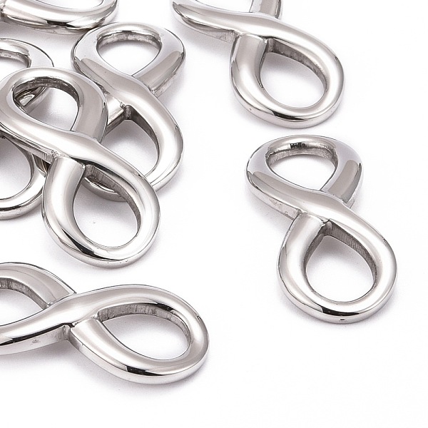PandaHall Smooth Surface 304 Stainless Steel Infinity Links connectors, Stainless Steel Color, 39x17x3.5mm, Hole: 13x10mm 304 Stainless...
PandaHall Smooth Surface 304 Stainless Steel Infinity Links connectors, Stainless Steel Color, 39x17x3.5mm, Hole: 13x10mm 304 Stainless...