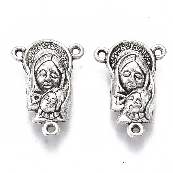 PandaHall Tibetan Style Alloy Chandelier Component Links, 3 Loop Connectors, Cadmium Free & Lead Free, Religion, Holy Triangle, Antique...
PandaHall Tibetan Style Alloy Chandelier Component Links, 3 Loop Connectors, Cadmium Free & Lead Free, Religion, Holy Triangle, Antique...