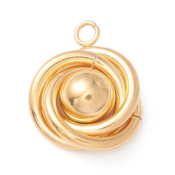 PandaHall Vacuum Plating 304 Stainless Steel Pendants, with 201 Stainless Steel Beads , Tricyclic, Golden, 20x16x8mm, Hole: 2mm 304...
PandaHall Vacuum Plating 304 Stainless Steel Pendants, with 201 Stainless Steel Beads , Tricyclic, Golden, 20x16x8mm, Hole: 2mm 304...