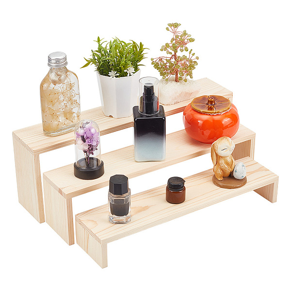 PandaHall 3Pcs Wood Display Display Risers for Bracelets, Earrings, Pendants, Wheat, 32.5~37.5x7.7~7.8x4.8~12.9cm Wood Orange
PandaHall 3Pcs Wood Display Display Risers for Bracelets, Earrings, Pendants, Wheat, 32.5~37.5x7.7~7.8x4.8~12.9cm Wood Orange