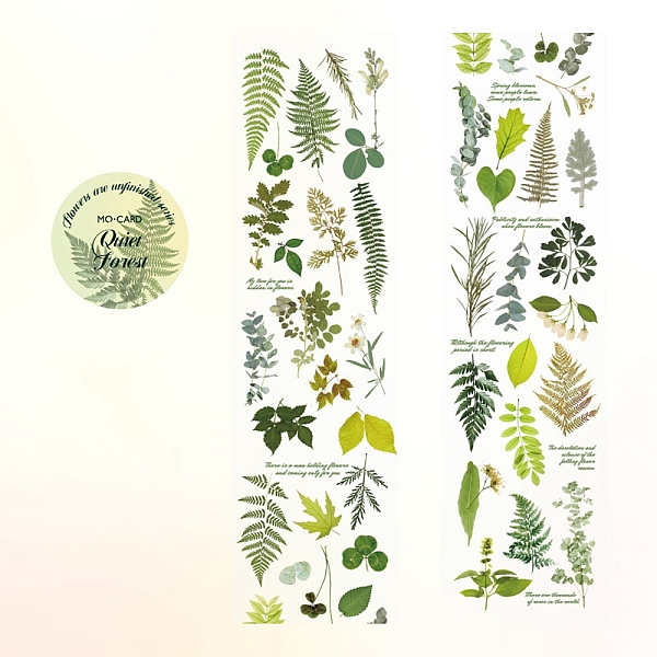 PandaHall Flower Waterproof PVC Self-Adhesive Decorative Tapes Roll, for DIY Scrapbooking, Green, 40x50x2mm Plastic Flower Green
PandaHall Flower Waterproof PVC Self-Adhesive Decorative Tapes Roll, for DIY Scrapbooking, Green, 40x50x2mm Plastic Flower Green
