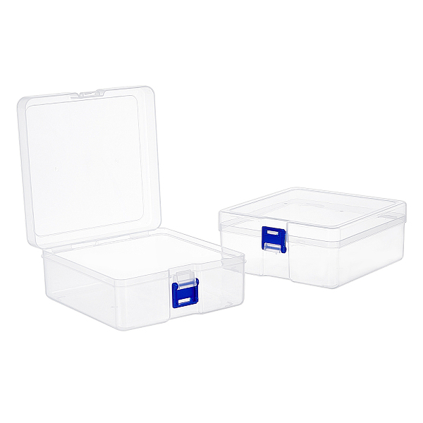 PandaHall Polypropylene(PP) Storage Containers Box Case, with Lids, for Small Items and Other Craft Projects, Square, Clear, 14.7x14.7x6.3cm...
PandaHall Polypropylene(PP) Storage Containers Box Case, with Lids, for Small Items and Other Craft Projects, Square, Clear, 14.7x14.7x6.3cm...