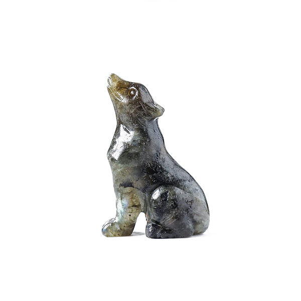 PandaHall Natural Labradorite Display Decorations, for Home Decoration, Wolf, 50mm Labradorite Wolf
PandaHall Natural Labradorite Display Decorations, for Home Decoration, Wolf, 50mm Labradorite Wolf