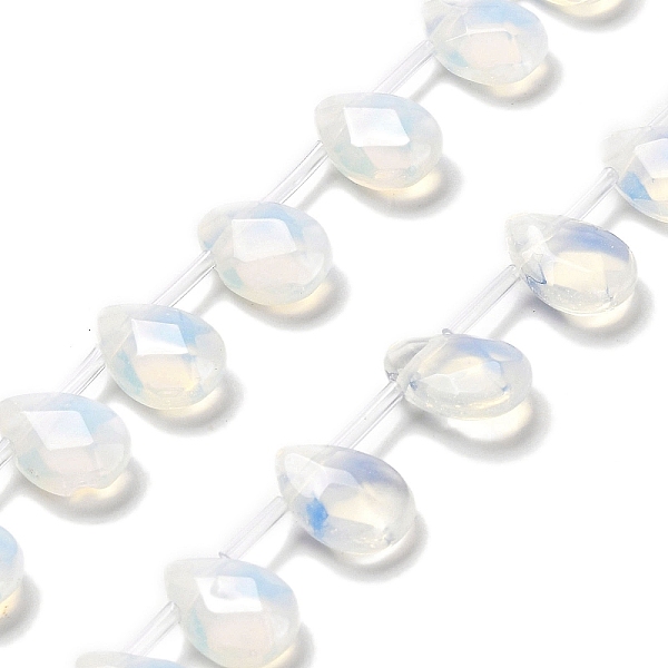 PandaHall Opalite Beads Strands, Faceted, Teardrop, Top Drilled, 12x8x3.5mm, Hole: 0.9mm, about 28pcs/strand, 13.78''(35cm) Opalite Teardrop
PandaHall Opalite Beads Strands, Faceted, Teardrop, Top Drilled, 12x8x3.5mm, Hole: 0.9mm, about 28pcs/strand, 13.78''(35cm) Opalite Teardrop