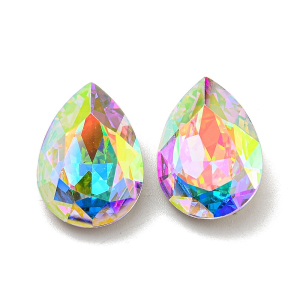 PandaHall Glass Rhinestone Cabochons, Point Back & Back Plated, Faceted, Teardrop, Crystal, 18x13x7mm Glass Rhinestone Teardrop Clear
PandaHall Glass Rhinestone Cabochons, Point Back & Back Plated, Faceted, Teardrop, Crystal, 18x13x7mm Glass Rhinestone Teardrop Clear