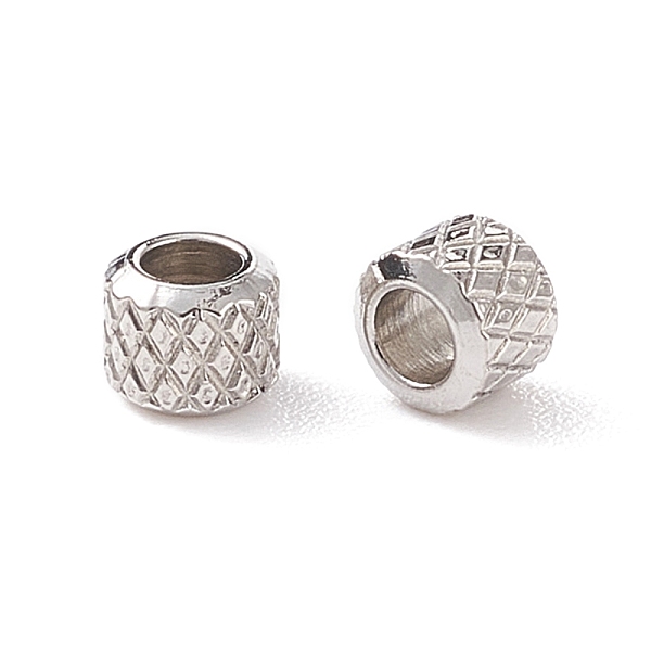 PandaHall 304 Stainless Steel Beads, Rondelle, Stainless Steel Color, 3x2.5mm, Hole: 1.7mm 304 Stainless Steel Rondelle
PandaHall 304 Stainless Steel Beads, Rondelle, Stainless Steel Color, 3x2.5mm, Hole: 1.7mm 304 Stainless Steel Rondelle