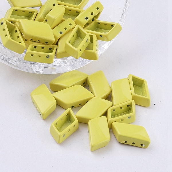 PandaHall Spray Painted Alloy Multi-Strand Links, For Tile Elastic Bracelets Making, Rhombus, Green Yellow, 14x8x4.8mm, Hole: 0.8mm Alloy...
PandaHall Spray Painted Alloy Multi-Strand Links, For Tile Elastic Bracelets Making, Rhombus, Green Yellow, 14x8x4.8mm, Hole: 0.8mm Alloy...