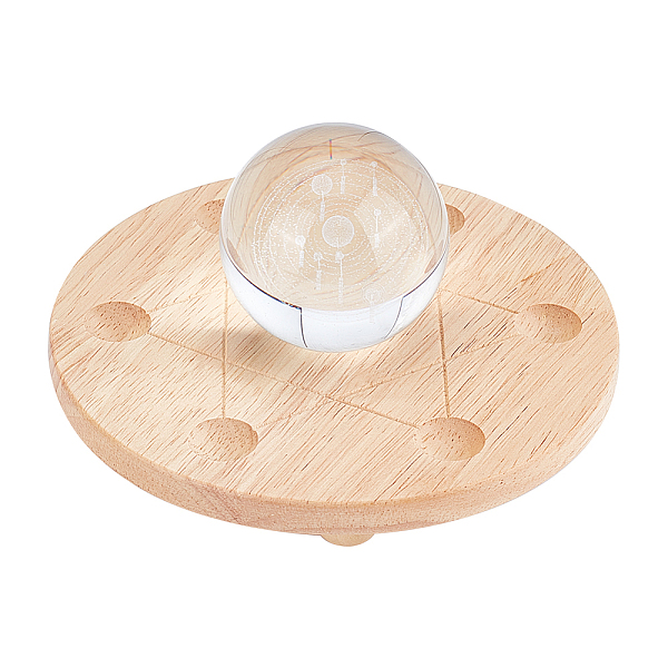 PandaHall Wood Seven Star Disk, Crystal Ball Base Sphere Stand, Home Decorations, Bisque, 150x26mm, Inner Diameter: 17.5~22mm Wood Flat..., Orange
PandaHall Wood Seven Star Disk, Crystal Ball Base Sphere Stand, Home Decorations, Bisque, 150x26mm, Inner Diameter: 17.5~22mm Wood Flat..., Orange