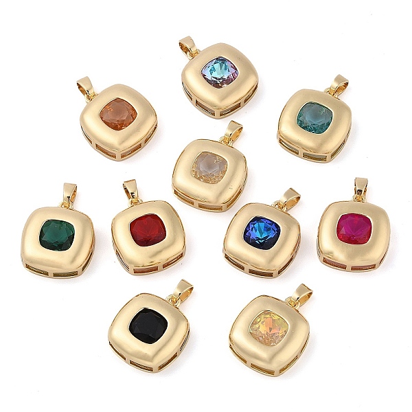 PandaHall Rack Plating Brass Pendants, Square Shaped Glass Charms, Long-Lasting Plated, Cadmium Free & Lead Free, Real 18K Gold Plated..., Multicolor
PandaHall Rack Plating Brass Pendants, Square Shaped Glass Charms, Long-Lasting Plated, Cadmium Free & Lead Free, Real 18K Gold Plated..., Multicolor
