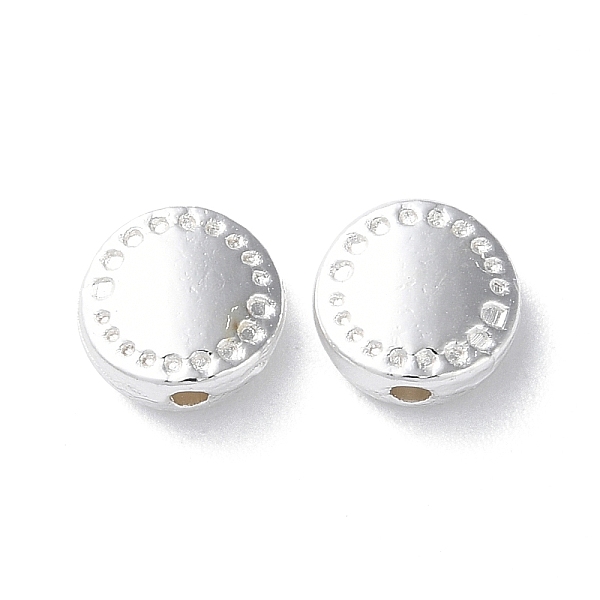 PandaHall Alloy Beads, Long-Lasting Plated, Flat Round, Silver, 7.5x7.8x3mm, Hole: 1.4mm Alloy Flat Round
PandaHall Alloy Beads, Long-Lasting Plated, Flat Round, Silver, 7.5x7.8x3mm, Hole: 1.4mm Alloy Flat Round