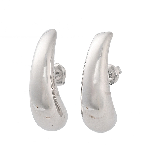 PandaHall 304 Stainless Steel Stud Earrings, Teardrop, Stainless Steel Color, 30x10mm 304 Stainless Steel Teardrop
PandaHall 304 Stainless Steel Stud Earrings, Teardrop, Stainless Steel Color, 30x10mm 304 Stainless Steel Teardrop