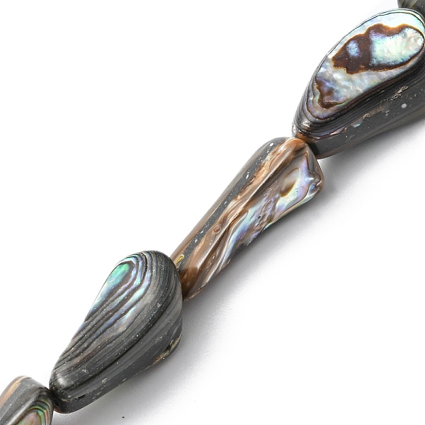 PandaHall Natural Paua Shell Beads Strands, Nuggets, 15.5~23x10~14x8~9mm, Hole: 0.5mm, about 20pcs/strand, 15.35 inch(39cm) Paua Shell...
PandaHall Natural Paua Shell Beads Strands, Nuggets, 15.5~23x10~14x8~9mm, Hole: 0.5mm, about 20pcs/strand, 15.35 inch(39cm) Paua Shell...