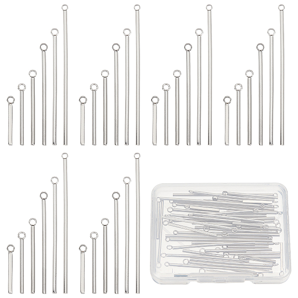 PandaHall SUNNYCLUE 1 Box 60Pcs 6 Style Bar Pendants Long Metal Stamping Charms Blank Stick Strip Stainless Steel Charm for jewellery Making...
PandaHall SUNNYCLUE 1 Box 60Pcs 6 Style Bar Pendants Long Metal Stamping Charms Blank Stick Strip Stainless Steel Charm for jewellery Making...