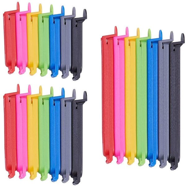 PandaHall 70 Pcs 3 Sizes Plastic Bag Sealing Clips Clamps 7 Colors for Food and Snacks Storage Plastic Multicolor
PandaHall 70 Pcs 3 Sizes Plastic Bag Sealing Clips Clamps 7 Colors for Food and Snacks Storage Plastic Multicolor