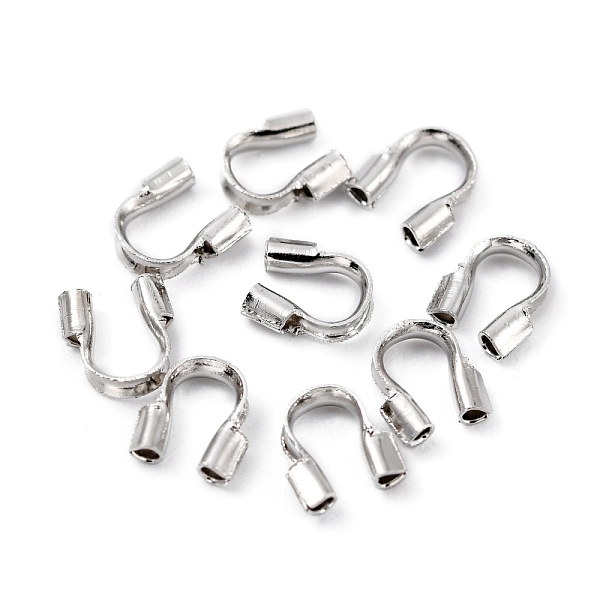 PandaHall Eco-Friendly Rack Plating Brass Wire Guardians, Lead Free & Cadmium Free & Nickel Free, Platinum, 5x4x1mm, Hole: 0.5mm Brass
PandaHall Eco-Friendly Rack Plating Brass Wire Guardians, Lead Free & Cadmium Free & Nickel Free, Platinum, 5x4x1mm, Hole: 0.5mm Brass