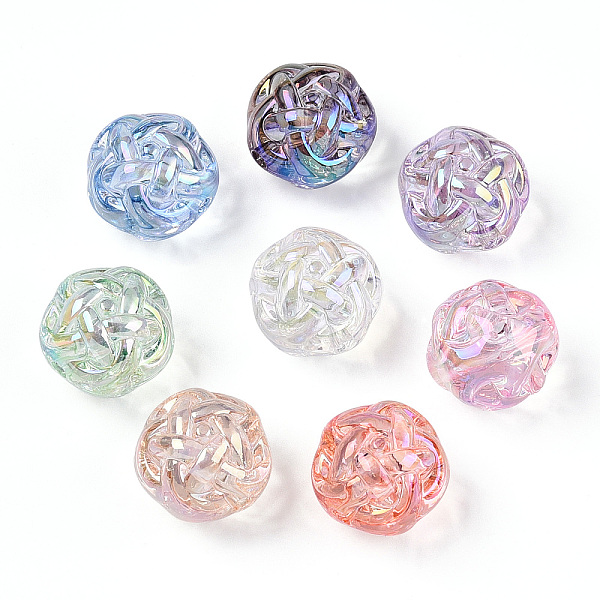 PandaHall UV Plating Transparent Acrylic Beads, Iridescent, Ball, Mixed Color, 19x19x17.5mm, Hole: 2.5mm Acrylic Round Multicolor
PandaHall UV Plating Transparent Acrylic Beads, Iridescent, Ball, Mixed Color, 19x19x17.5mm, Hole: 2.5mm Acrylic Round Multicolor