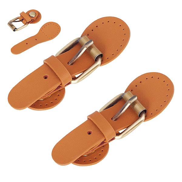 PandaHall Cowhide Leather Sew on Bag Roller Buckles, Purse Tab Closure, with Brass Findings, Tan, 9.5x3.2x1.5cm Cowhide Orange
PandaHall Cowhide Leather Sew on Bag Roller Buckles, Purse Tab Closure, with Brass Findings, Tan, 9.5x3.2x1.5cm Cowhide Orange