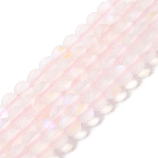 PandaHall Synthetic Moonstone Beads Strands, Frosted, Round, Lavender Blush, 6mm, Hole: 1mm, about 60~64pcs/strand, 14.76''~15.55''...
PandaHall Synthetic Moonstone Beads Strands, Frosted, Round, Lavender Blush, 6mm, Hole: 1mm, about 60~64pcs/strand, 14.76''~15.55''...