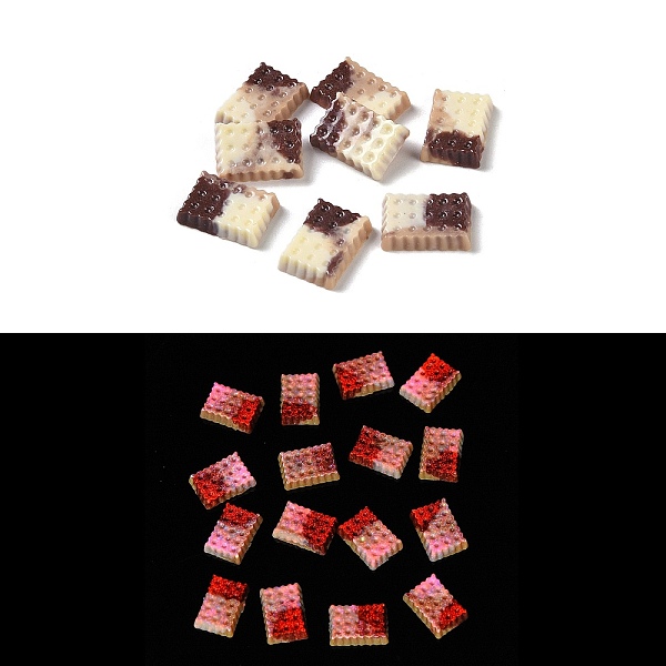 PandaHall Luminous Resin Decoden Cabochons, Glow in the Dark, Cookie, Rectangle, 10.5x7.5x2mm Resin Rectangle
PandaHall Luminous Resin Decoden Cabochons, Glow in the Dark, Cookie, Rectangle, 10.5x7.5x2mm Resin Rectangle