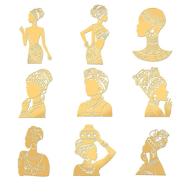 PandaHall 9Pcs 9 Styles Nickel Decoration Stickers, Metal Resin Filler, Epoxy Resin & UV Resin Craft Filling Material, Human, 40x40mm...
PandaHall 9Pcs 9 Styles Nickel Decoration Stickers, Metal Resin Filler, Epoxy Resin & UV Resin Craft Filling Material, Human, 40x40mm...