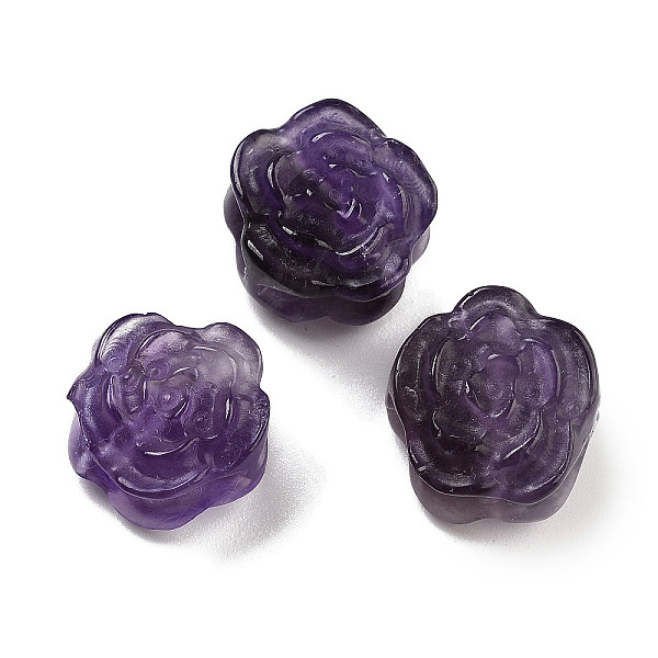 PandaHall Natural Amethyst Beads, Flower, 13.5~16x13~16x7.5~9.5mm, Hole: 1.6mm Amethyst Flower
PandaHall Natural Amethyst Beads, Flower, 13.5~16x13~16x7.5~9.5mm, Hole: 1.6mm Amethyst Flower