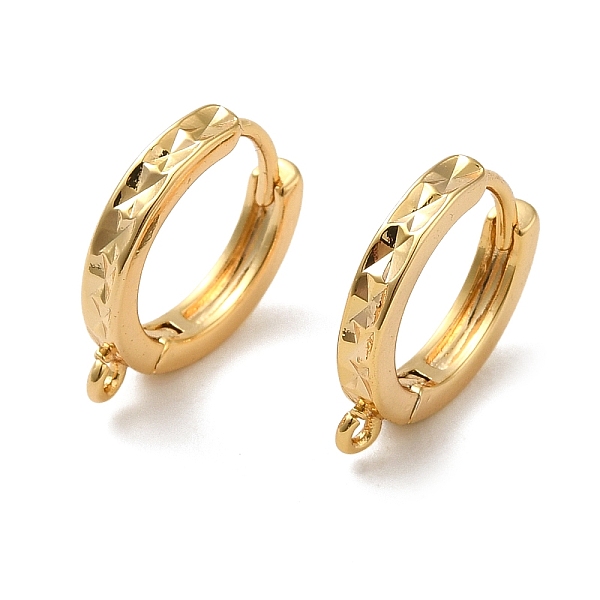 PandaHall Brass Earring Findings, Ring, Real 18K Gold Plated, 15x2.5mm, Hole: 1mm, Pin: 1mm Brass
PandaHall Brass Earring Findings, Ring, Real 18K Gold Plated, 15x2.5mm, Hole: 1mm, Pin: 1mm Brass