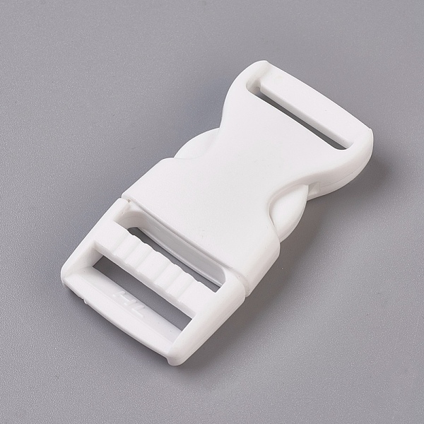 PandaHall PP Plastic Side Release Buckles, Survival Bracelet Clasps, White, 65x32x12mm, Hole: 4x25mm Plastic White
PandaHall PP Plastic Side Release Buckles, Survival Bracelet Clasps, White, 65x32x12mm, Hole: 4x25mm Plastic White
