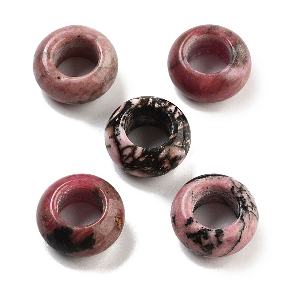 PandaHall Natural Rhodonite Beads, Rondelle, 16~16.5x8~8.5mm, Hole: 8~8.8mm Rhodonite Rondelle
PandaHall Natural Rhodonite Beads, Rondelle, 16~16.5x8~8.5mm, Hole: 8~8.8mm Rhodonite Rondelle