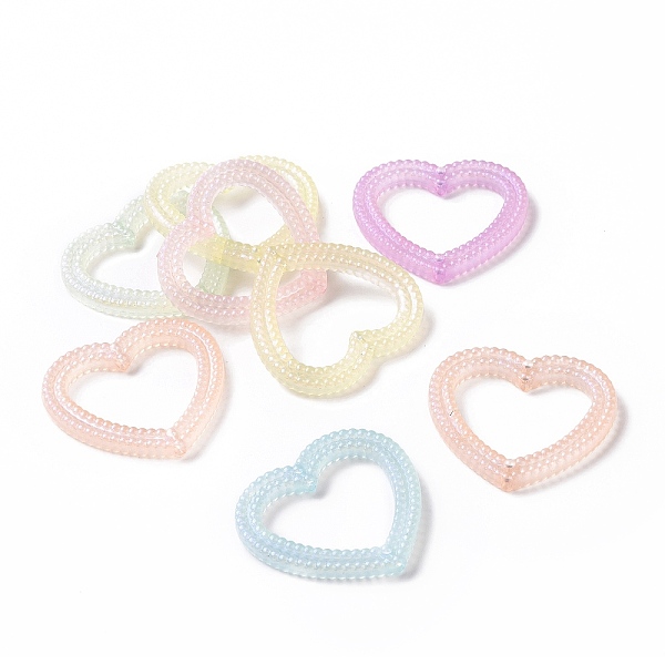 PandaHall Luminous Acrylic Bead Frame, Glow In The Dark, Heart, Mixed Color, 37.5x41x5mm, Hole: 2mm, Inner Diameter: 25x30mm Acrylic Heart..., Multicolor
PandaHall Luminous Acrylic Bead Frame, Glow In The Dark, Heart, Mixed Color, 37.5x41x5mm, Hole: 2mm, Inner Diameter: 25x30mm Acrylic Heart..., Multicolor