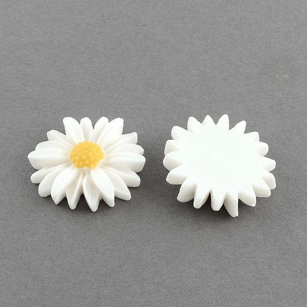 PandaHall Flatback Hair & Costume Accessories Ornaments Scrapbook Embellishments Resin Flower Daisy Decoden Cabochons, White, 26x7mm Resin...
PandaHall Flatback Hair & Costume Accessories Ornaments Scrapbook Embellishments Resin Flower Daisy Decoden Cabochons, White, 26x7mm Resin...