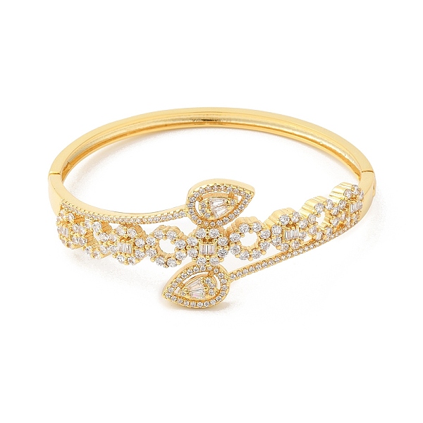 PandaHall Clear Cubic Zirconia Teardrop Hinged Bangle, Brass Jewelry for Women, Real 16K Gold Plated, Inner Diameter: 2-1/4x2-1/8 inch...
PandaHall Clear Cubic Zirconia Teardrop Hinged Bangle, Brass Jewelry for Women, Real 16K Gold Plated, Inner Diameter: 2-1/4x2-1/8 inch...