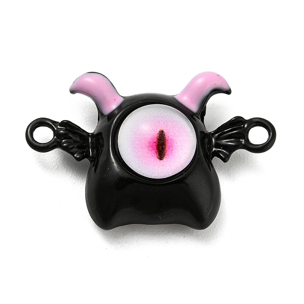 PandaHall Alloy Enamel Connector Charms, with Glass, Lead Free & Cadmium Free, Devil Links, Black, 16.5x26x8.5mm, Hole: 1.8mm Alloy+Glass...
PandaHall Alloy Enamel Connector Charms, with Glass, Lead Free & Cadmium Free, Devil Links, Black, 16.5x26x8.5mm, Hole: 1.8mm Alloy+Glass...