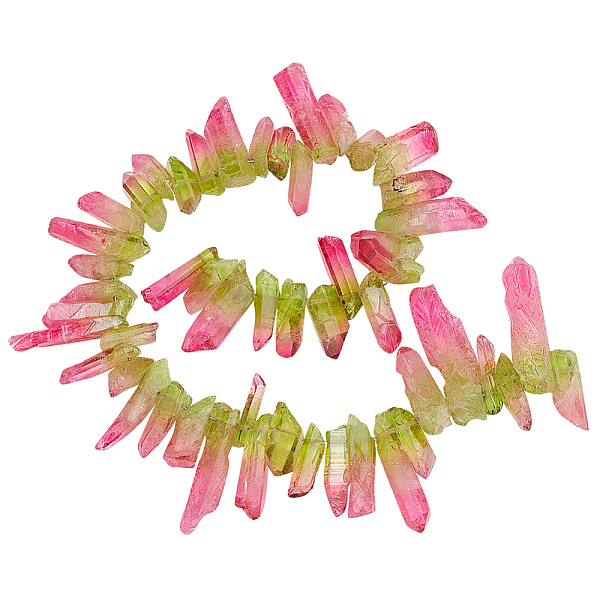 PandaHall PH 36pcs Natural Quartz Crystal Beads Strand Crystal Points Loose Beads Titanium Coated Rock Crystal Polished Quartz Points Beads...
PandaHall PH 36pcs Natural Quartz Crystal Beads Strand Crystal Points Loose Beads Titanium Coated Rock Crystal Polished Quartz Points Beads...