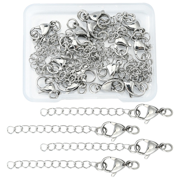 PandaHall 15Pcs 304 Stainless Steel Chain Extender, End Chains, Stainless Steel Color, 58mm 304 Stainless Steel
PandaHall 15Pcs 304 Stainless Steel Chain Extender, End Chains, Stainless Steel Color, 58mm 304 Stainless Steel