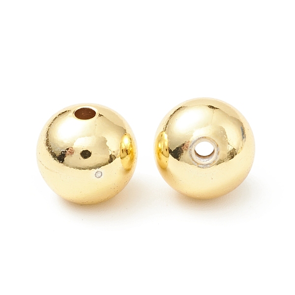 PandaHall Rack Plating Brass Beads, Cadmium Free & Lead Free, Round, Real 18K Gold Plated, 9.5x9mm, Hole: 2mm Brass Round
PandaHall Rack Plating Brass Beads, Cadmium Free & Lead Free, Round, Real 18K Gold Plated, 9.5x9mm, Hole: 2mm Brass Round