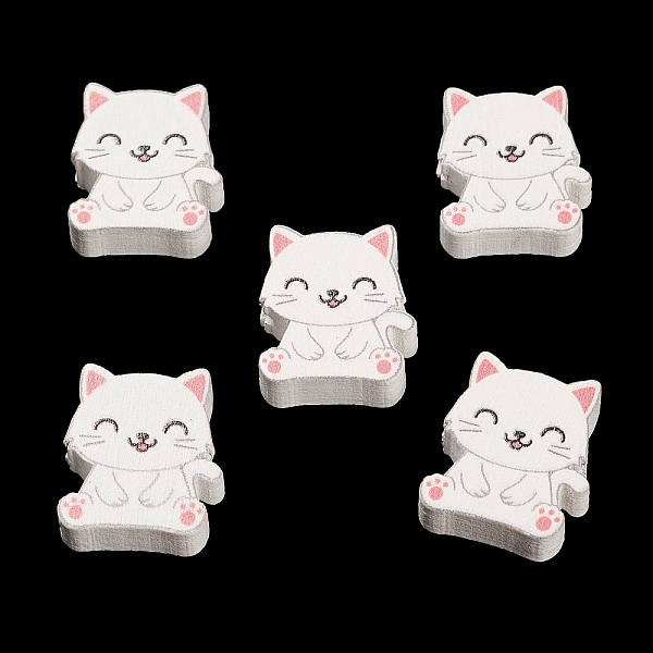 PandaHall Spray Painted Natural Maple Wood Beads, Cat Shape, White, 20x16.5x4.5mm, Hole: 2mm Maple Wood Cat Shape White
PandaHall Spray Painted Natural Maple Wood Beads, Cat Shape, White, 20x16.5x4.5mm, Hole: 2mm Maple Wood Cat Shape White