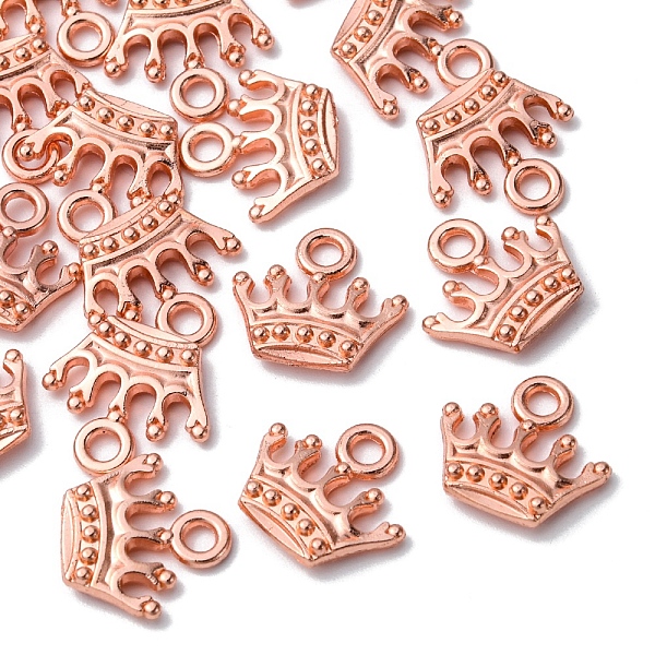 PandaHall Zinc Alloy Charms, Lead Free & Cadmium Free, Crown Shape, Rose Gold, 13x14x3mm, Hole: 2mm Alloy Crown
PandaHall Zinc Alloy Charms, Lead Free & Cadmium Free, Crown Shape, Rose Gold, 13x14x3mm, Hole: 2mm Alloy Crown
