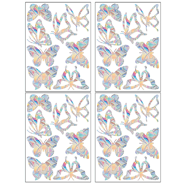 PandaHall GORGECRAFT 4Pcs Butterfly Anti-Collision Window Clings Butterflies Rainbow Stickers Spring Flying Insects Glass Alert Prism Decals...
PandaHall GORGECRAFT 4Pcs Butterfly Anti-Collision Window Clings Butterflies Rainbow Stickers Spring Flying Insects Glass Alert Prism Decals...
